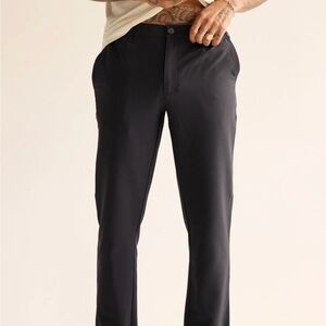 chubbies Black Elastic-Waist Performance Joggers